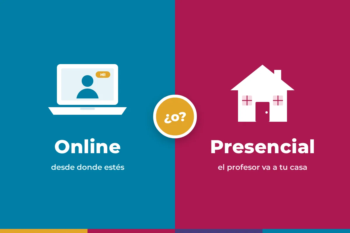 Clases de inglés online o presenciales: comparativa entre clase online y profesor a domicilio